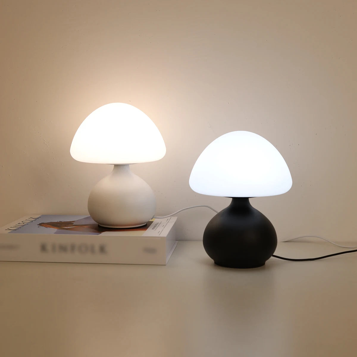 Dimmable Mushroom Table Lamp