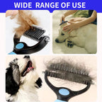 Pet Deshedding & Dematting Brush