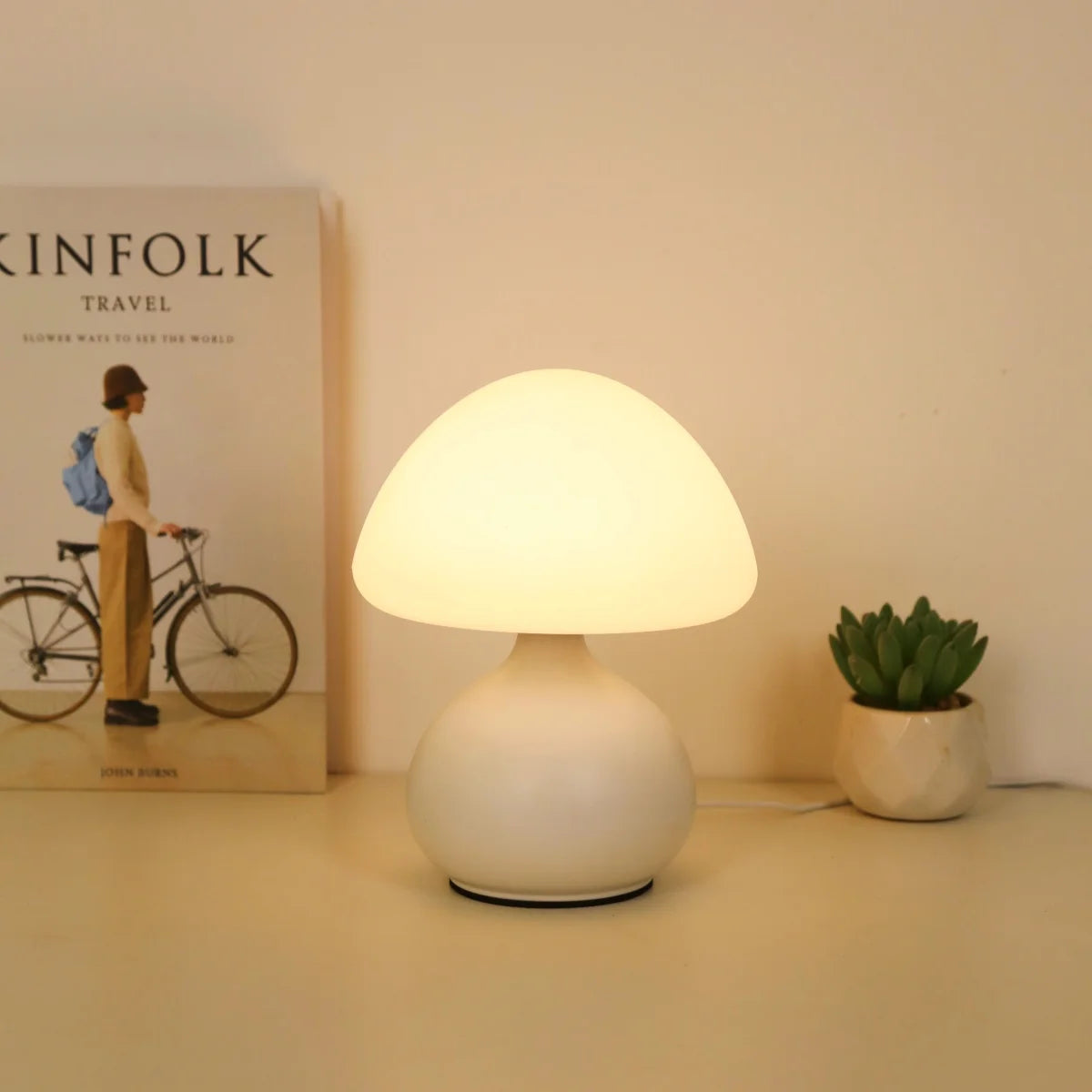 Dimmable Mushroom Table Lamp