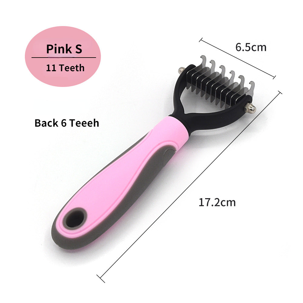 Pet Deshedding & Dematting Brush