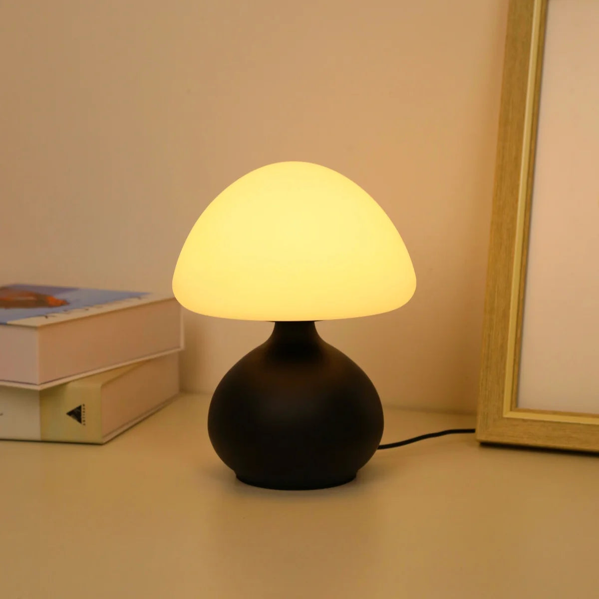 Dimmable Mushroom Table Lamp