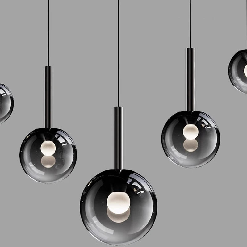 Modern LED Multi-Light Pendant Chandelier