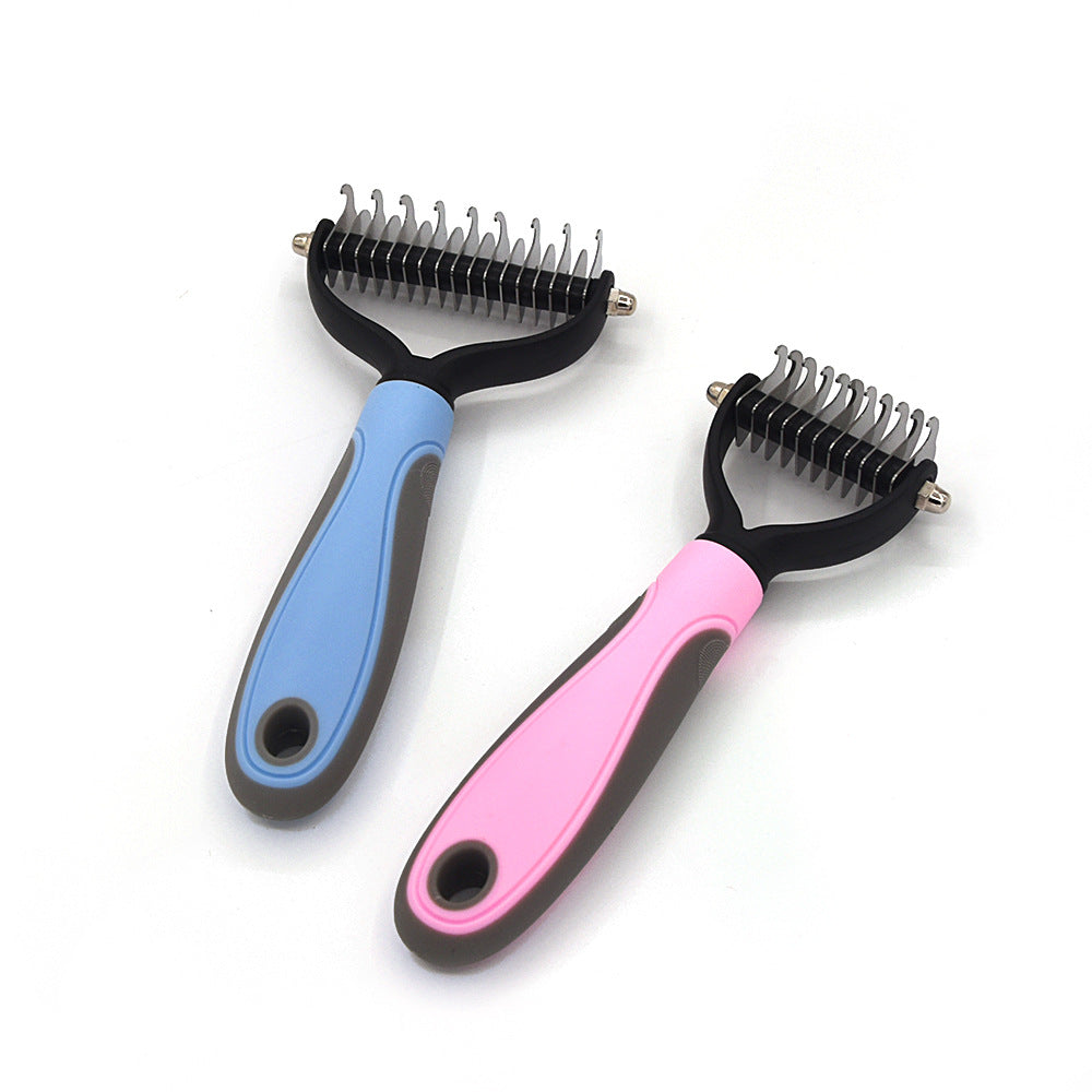 Pet Deshedding & Dematting Brush