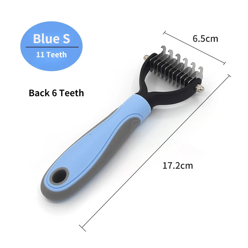 Pet Deshedding & Dematting Brush