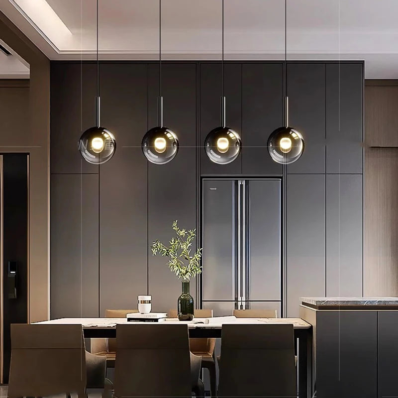 Modern LED Multi-Light Pendant Chandelier
