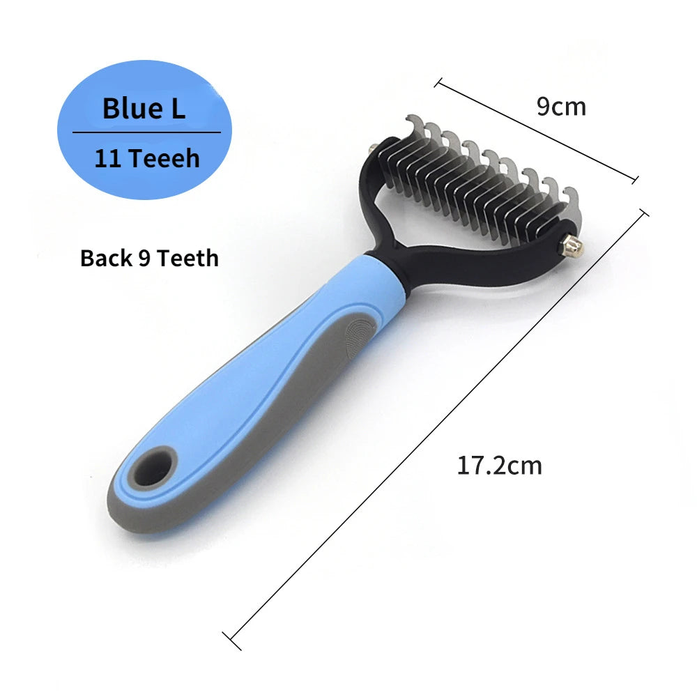 Pet Deshedding & Dematting Brush